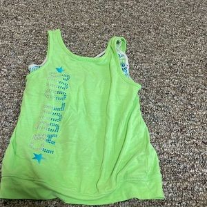 Green tank top